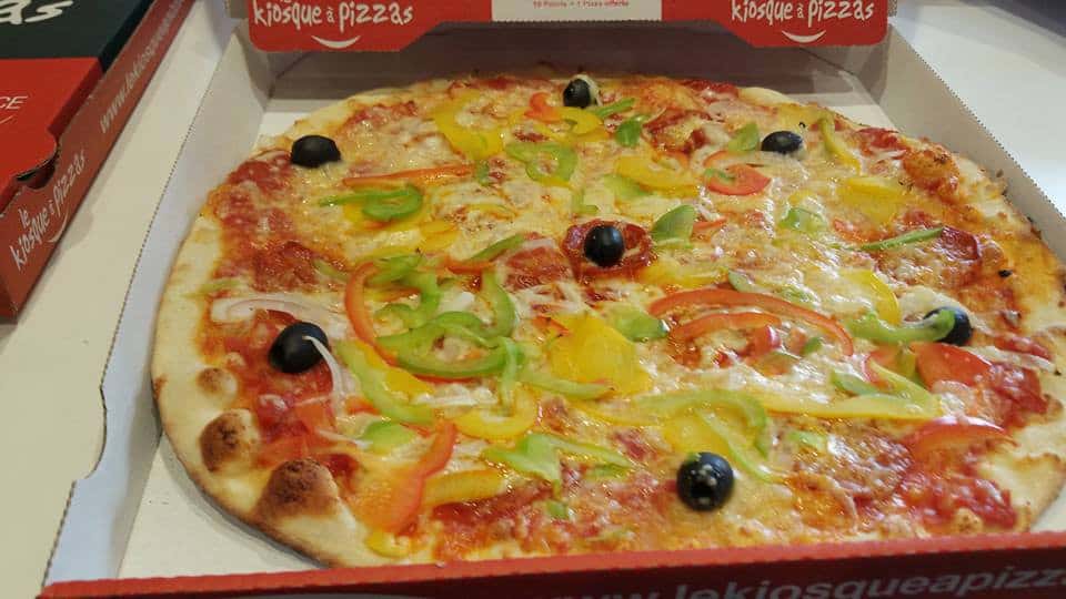 Le Kiosque à Pizzas - Une pizza
