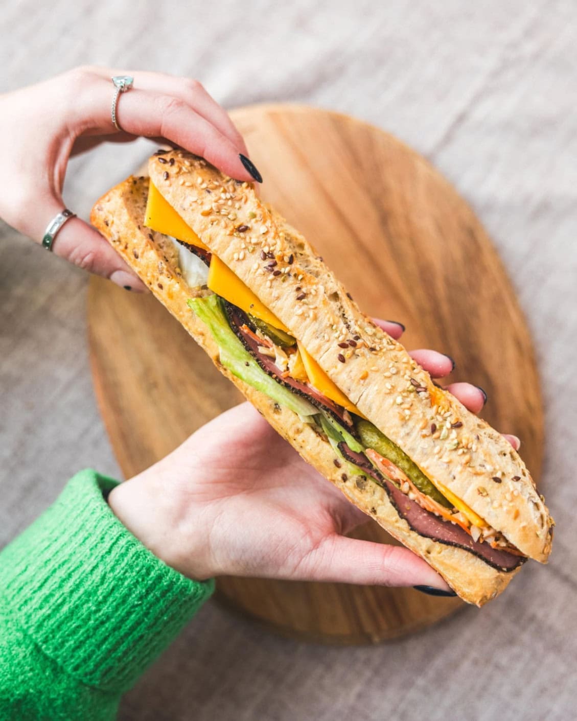 La Croissanterie - Un  sadwich