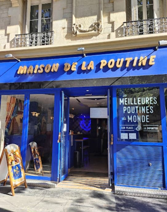 La Maison de la Poutine à Paris 11 menu et photos