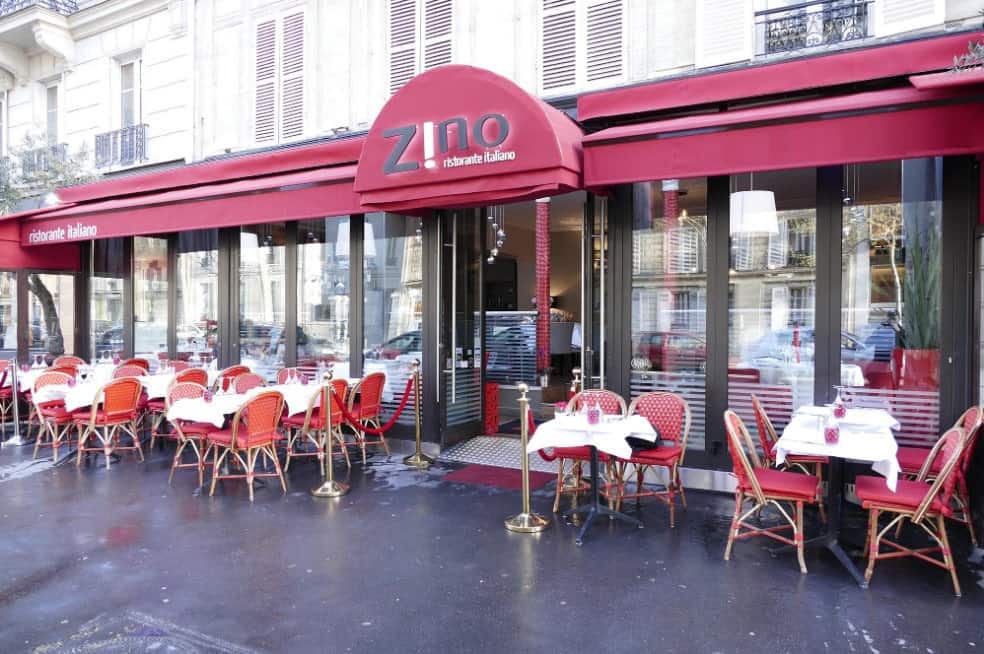 Zino  Paris  17 menu et photos