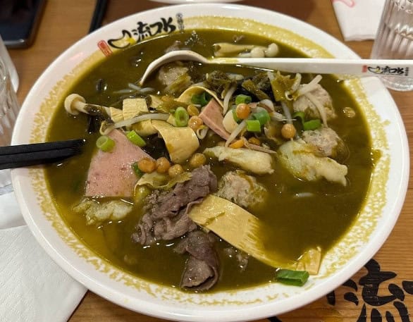 liukoushui hot pot nouilles — photo 2