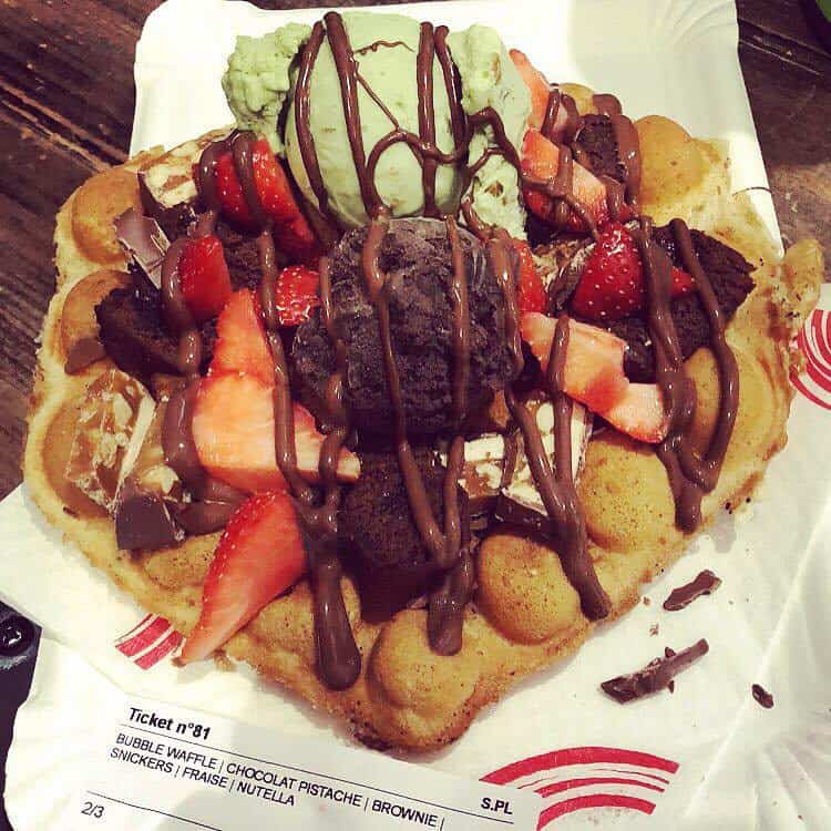 Fête à Crêpe - une crêpe sucrée