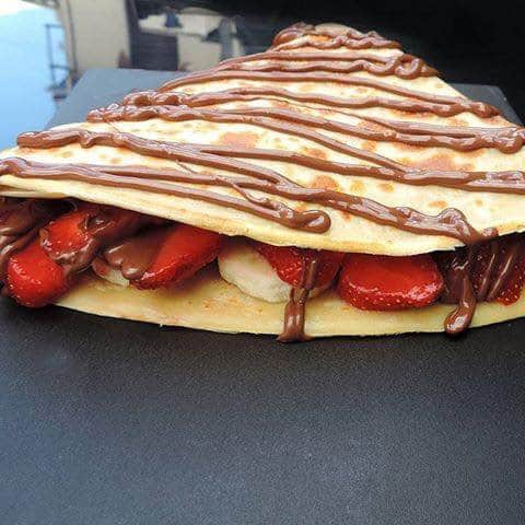Fête à Crêpe - une crêpe sucrée