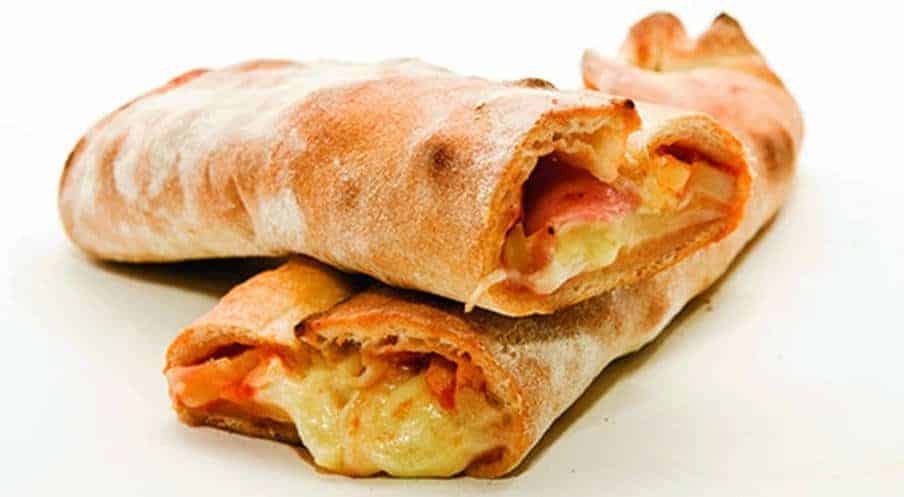 Le Kiosque à Pizzas - une assiette