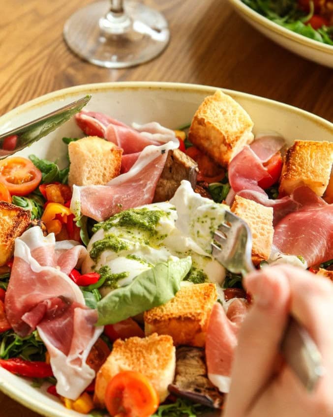 Del Arte - salade Burrata e Parma