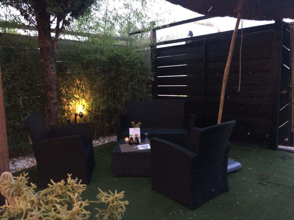 Nikki Sushi - La terrasse