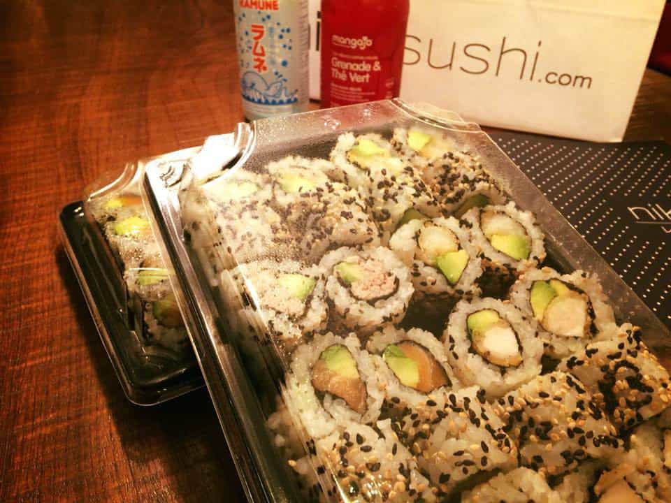 Nikki Sushi - Des california rolls a emporter