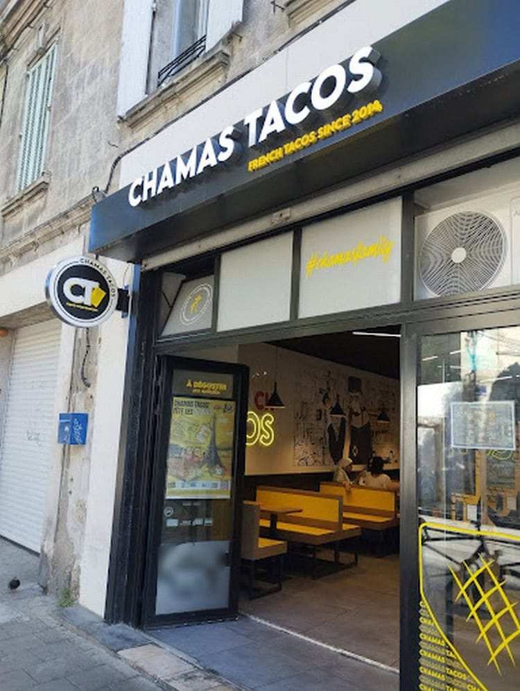 Chamas Tacos - La façade