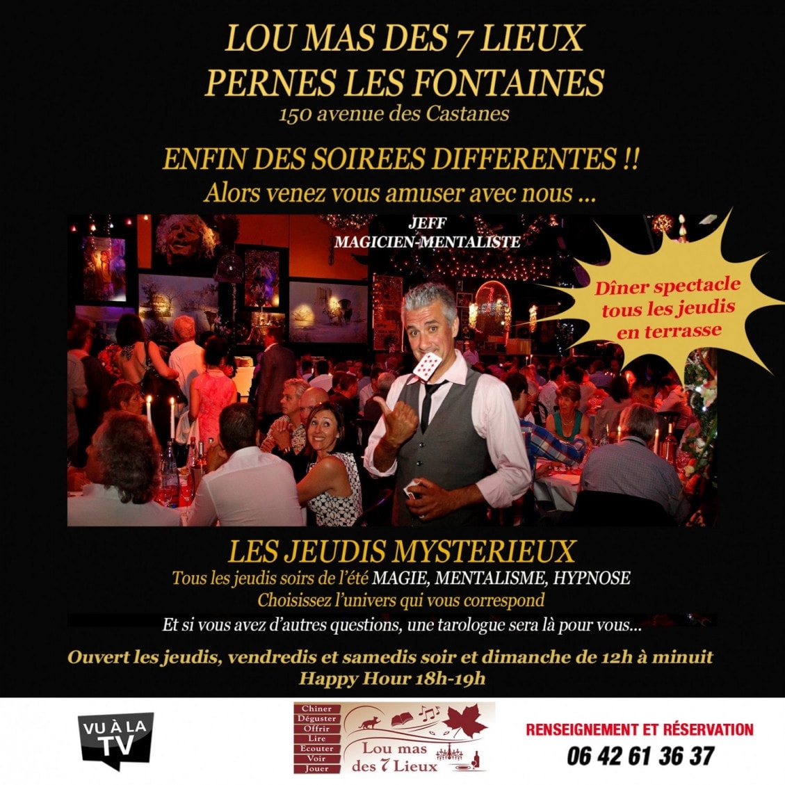 Lou Mas des 7 Lieux — Restaurant Français à Pernes les Fontaines — photo 4