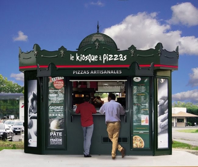 Le Kiosque à Pizzas - La façade