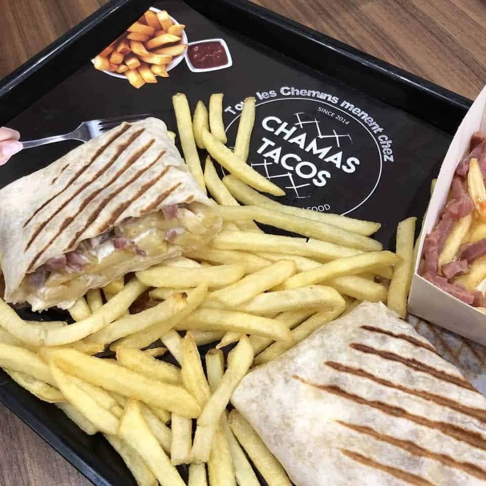 Chamas Tacos - Un tacos, frites
