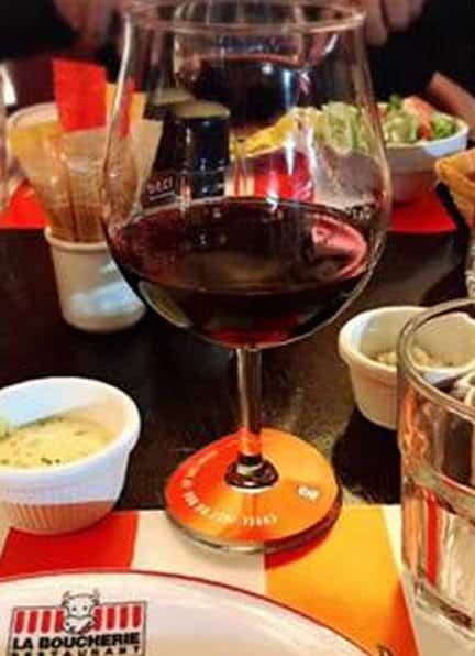 La Boucherie - Un verre de vin