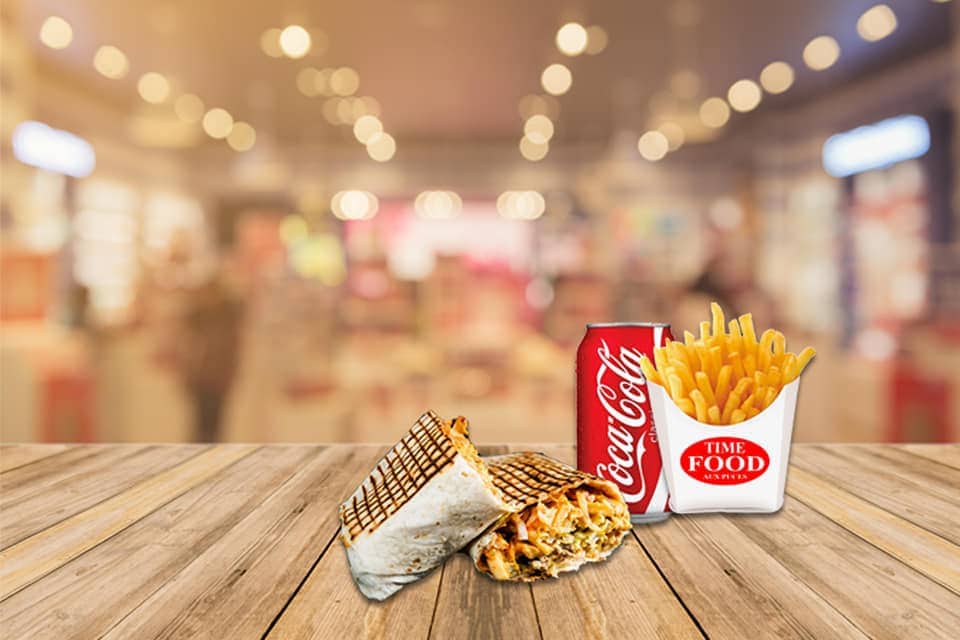 Photo de Time food aux puces