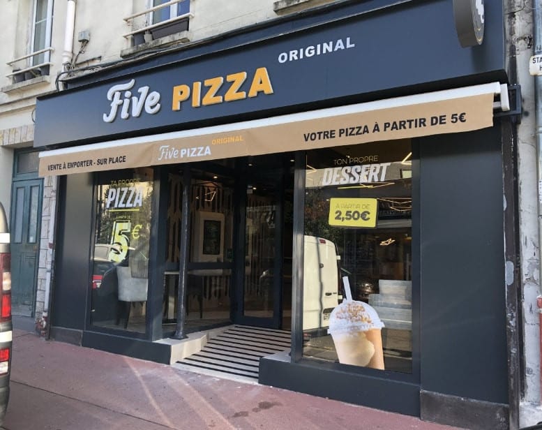 Five Pizza Original - La façade