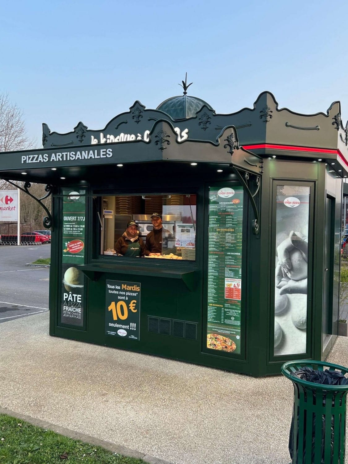 Le Kiosque à Pizzas - La façade
