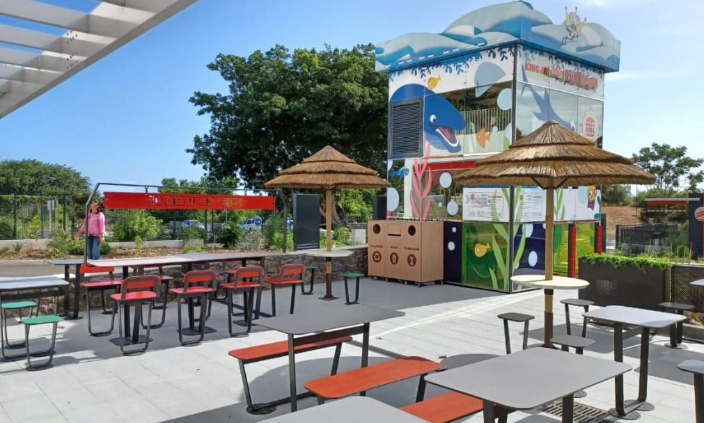 Burger King - La terrasse