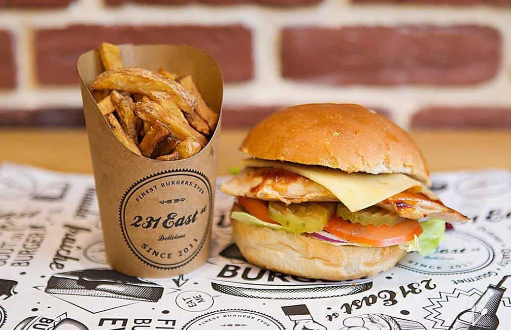 231 east street - Chicken Burger
