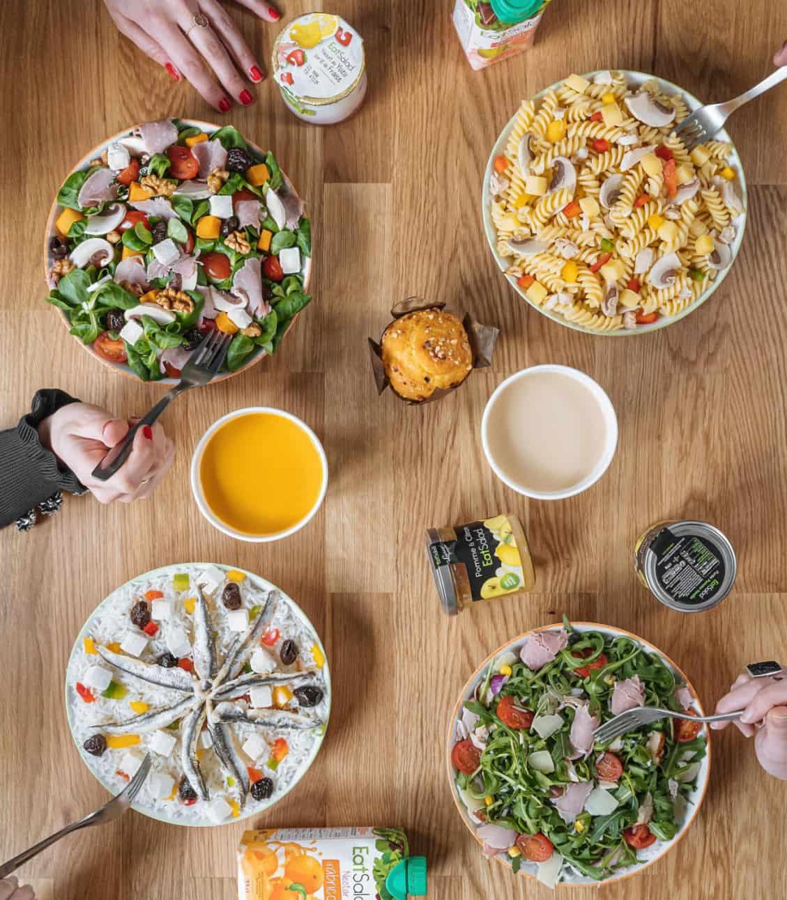 Eat Salad - Un repas sain et coloré