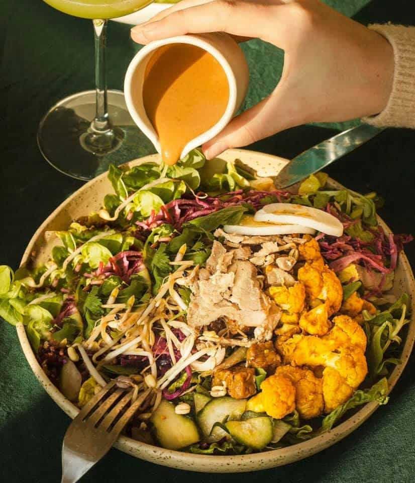 Green is Better - Salade et sa sauce
