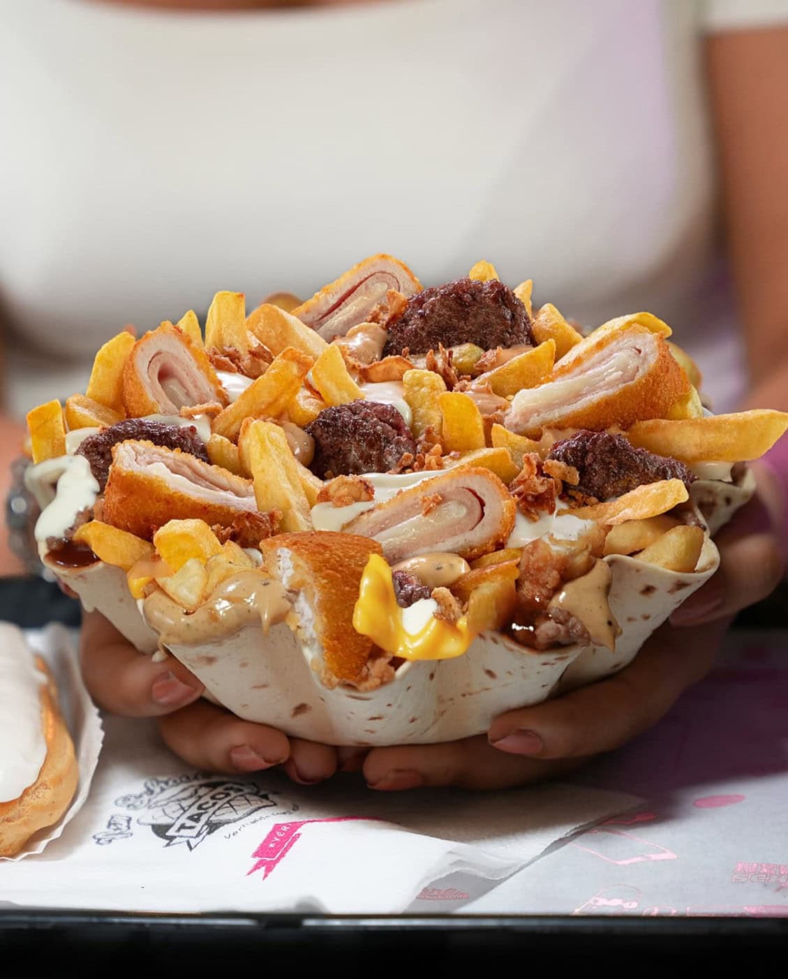 New School Tacos - TacoBox Comestible