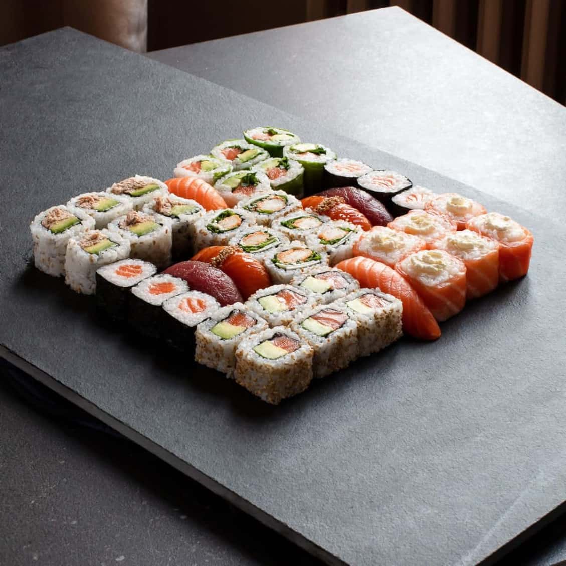 Nikki Sushi - plateau