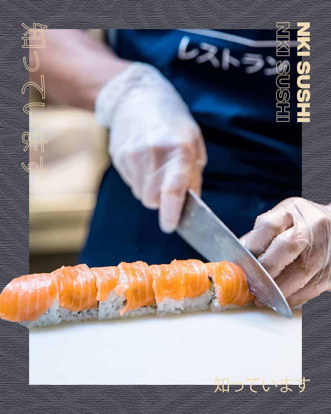 Nikki Sushi - salmon rockstar