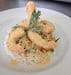 Aux carottes poëlées - Riz, crevettes...