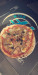 H tag # pizza - Une pizza