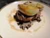 Le Châtaignier - Filet de bœuf sur une tombée de chanterelles et foie gras frais poêlé