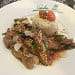 Garden Ice Cafe - Un plat