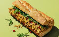 Exki - Sandwich effiloché de poulet curry madras