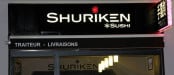 Shuriken Sushi - La façade du restaurant