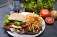 La Cantine Clesud - Hamburger frites 