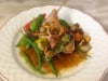 Masdesroses B&B Provence - Confit de lapin avec un miel, romarin, glaçage à l'ail, bacon et chanterelles