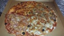 Pizza broche - Une pizza