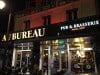 Au bureau - La façade du restaurant