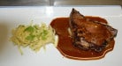 Le Prieuré - Tranche de foie de veau poêlée puis déglacée au vinaigre de noix