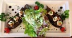 Aria Nova - tartine d'aubergine a la bonifacienne 