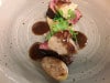 Le Bistrot d'Epicure - Filet de boeuf, foie gras poêlé, purée d'aubergine, pomme de terre grenaille