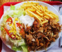 Majestic Fast food - Une assiette kebab