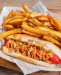 Demeter bagel café - Un hot dog, frites