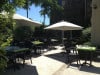 Chez Tibère - La façade du restaurant avec la terrasse 