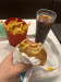 Mc Donald's - Burger accompagné de frites