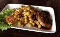 The Central Pub - Le filet de canard et pomme sautées à l'ail