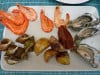 Kayak et Découvertes - un plateau des fruits de mer