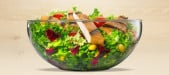Burger King - Une assiette de salade 