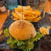 Brasserie des Sports - Un burger, frites