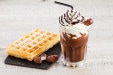 Etienne - Gaufre avec crème viennois