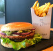 Steak 'n Shake - Burger avec des frites