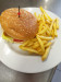 Cafe Des Sports - Un burger, frites